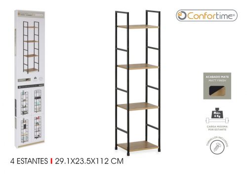 Estante 4 Prataleiras Confortime — referência BY01094074492
