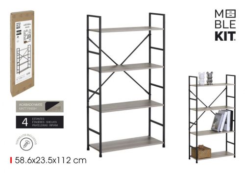 Estante 4 Prataleiras Confortime — referência BY01094074494