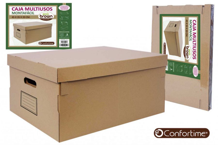 Multipurp.box Marrom 45x35x20 — referência BY05020160952