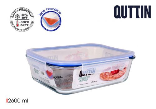 Caixa De Almoço Extra Retangular 29x22.5x9.8cm
