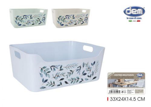 Cesto Multiusos 33x24x14.5cm Dem — referência BY01017274497