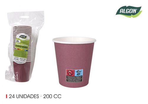 Set24 Copo De Cart+o Borgonha 200cc Alg — referência BA01054075123