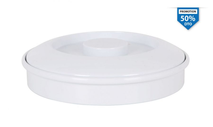 50 Caixa Branca Para Tortitas 19.5x5cm