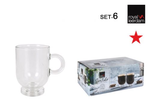 Set 6 Copos Expresso 8cl Ôsentido — referência 761210660508S