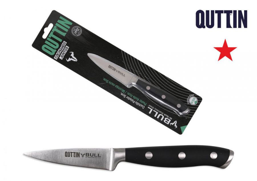 Y40cuchillo Pelador 9cm Quttin Bull Edition