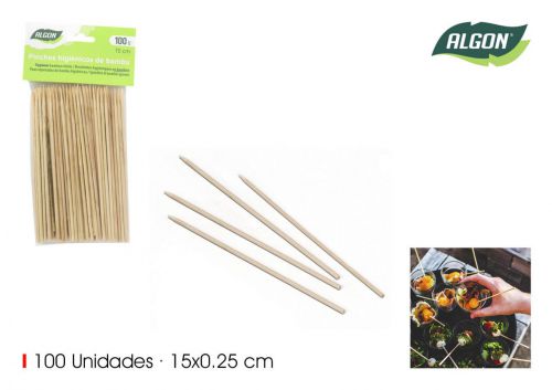 Espetos De Bambu Algon