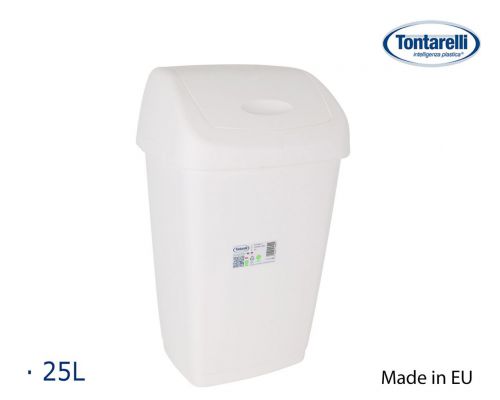 Lixeira De 25 Litros Com Tampa Basculante Aurora