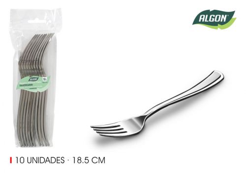 Garfo De Prata Grande Algon