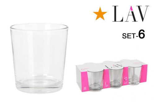 R25 Prs237e Set 6 Vasos 295cc Paris