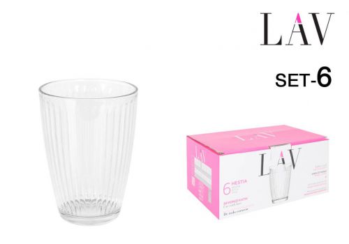 Conjunto De 6 Copos Hestia 415cc