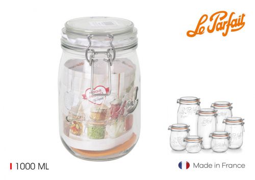 R26 34204t1 Frasco De Vidro Hermético 1000ml