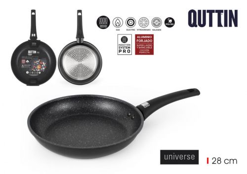 Frigideira De Induçao Em Aluminio Forjado Quttin