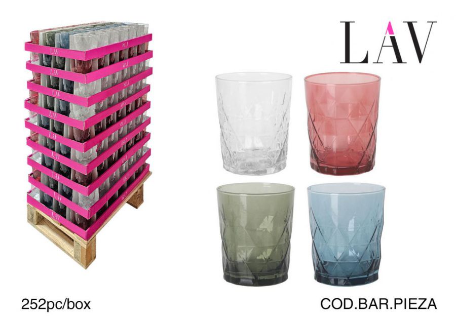 Keo366pf.tp1 1/4pal Vaso 345cl Keops S.252pc