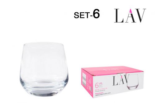 > Lal361fsx Set 6 Whiskey 345cc De Vidr