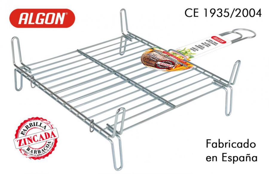 Chapeamento Churrasqueira Zinco 35x35cm Algon