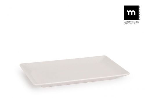 Fonte Retangular Ivory Brilho 13x20cm Elite