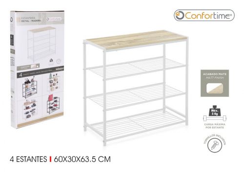 Estante 4 Prataleiras Confortime